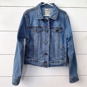 Girls Size Medium Old Navy Medium Wash Denim Jacket